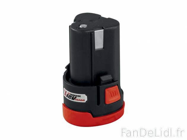 Batterie 12 V 2 Ah Parkside, X12VTeam, le prix 11.99 € 
- Parkside X 12 V Team
- ...
