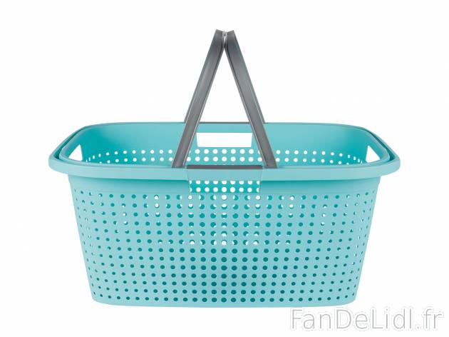 Panier à linge , le prix 4.99 € 
- Env. 38 L
- 3 coloris au choix 
- Dont ...