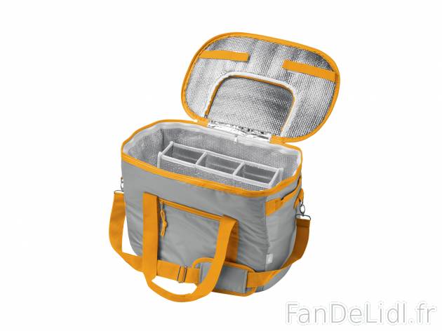Sac isotherme , le prix 8.99 € 
- Env. 43 x 33,5 x 27 cm (l x h x p)
- Env. ...