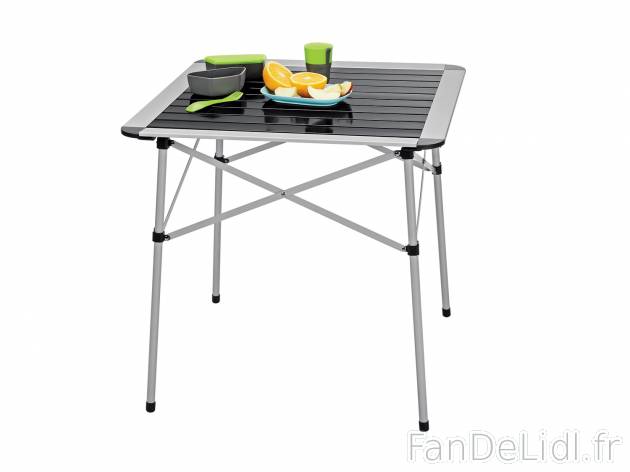 Table de camping pliante , le prix 23.99 &#8364; 
- Tr&egrave;s l&eacute;g&egrave;re ...