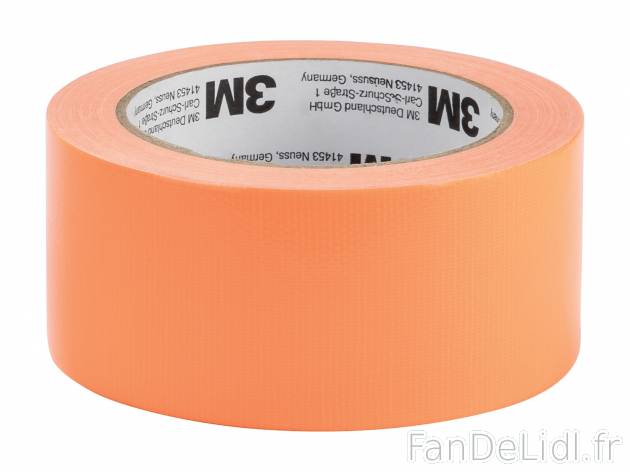 Ruban adhésif fluo , le prix 1.99 € 
- Env. 50 mm x 15
- 2 coloris au choix
- ...