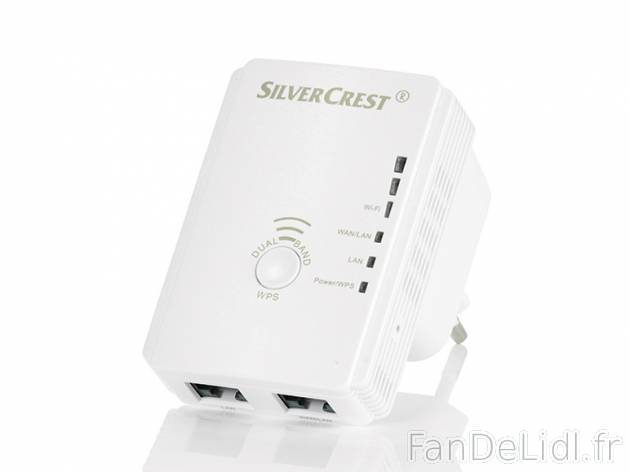 Répéteur WiFi , prezzo 29.99 € per L&apos;unité 
- Augmente rapidement ...