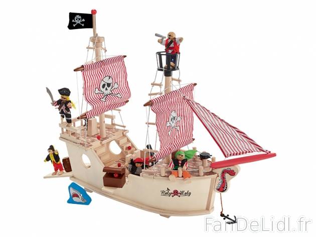 Bateau de pirate , prezzo 29.99 € per L&apos;unité 
- 18 pièces dont 5 ...