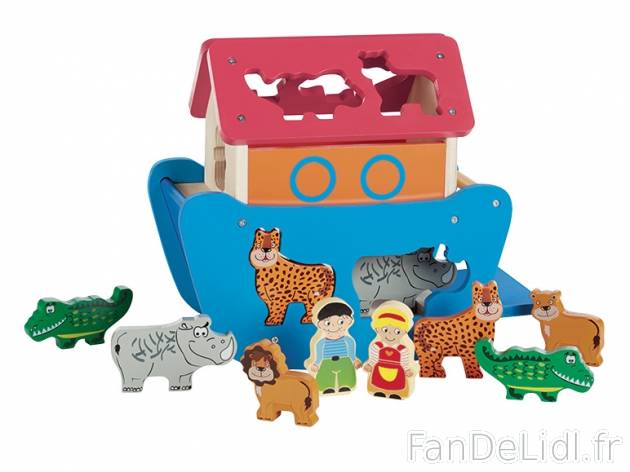 Arche de Noé , prezzo 14.99 € per Le set 
- Composé de 11 pièces 
- Adaptée ...