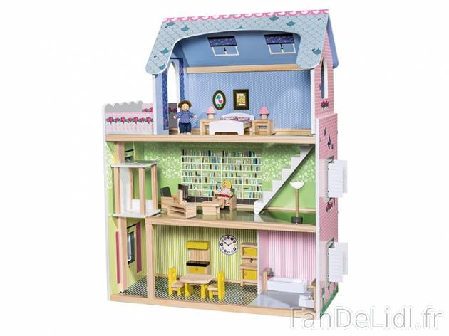Maison de poupée XXL et ses accessoires , prezzo 59.99 € per L&apos;unité ...