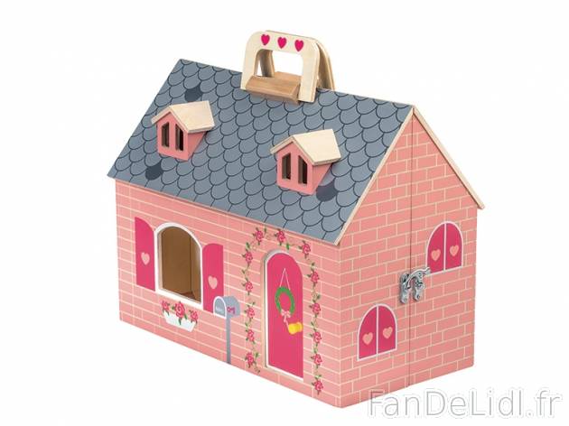 Maisonnette avec meubles et poupées , prezzo 29.99 € per L&apos;unité au ...