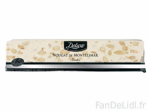 Nougat de Montélimar , prezzo 2.19 € per 200 g, 1 kg = 10,95 € EUR. 
- 30 ...
