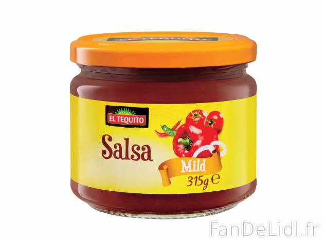 Sauce pour tortillas1 , prezzo 0.99 € per 300/315 g au choix 
- Au choix : medium ...