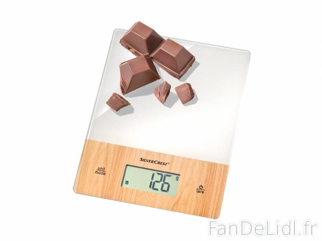 Balance de cuisine numérique , le prix 7.99 € 
- Env. 17,5 x 1,8 x 22,5 cm (l ...