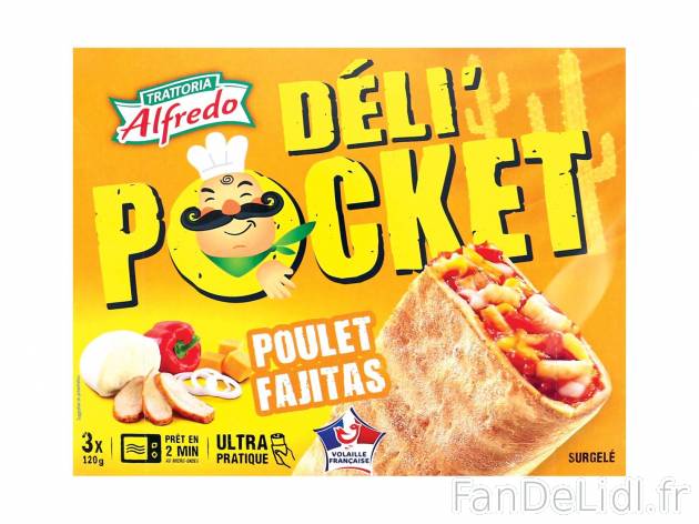 3 Déli&apos;Pocket1 , prezzo 2.79 € per 3 x 120 g au choix 
- Au choix : ...