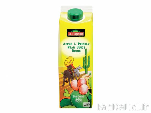 Boisson à la pomme, à la figue de Barbarie et au citron vert1 , prezzo 0.99 € ...