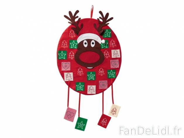 Calendrier de l’Avent en feutrine , prezzo 5.99 € per L&apos;unité au choix ...