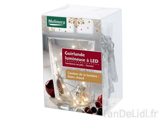 Guirlande lumineuse à LED , prezzo 2.49 € per L&apos;unité au choix 
- ...