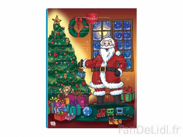 Calendrier de l’Avent , prezzo 0.89 € per 75 g, 1 kg = 11,87 € EUR. 
- Chocolat ...