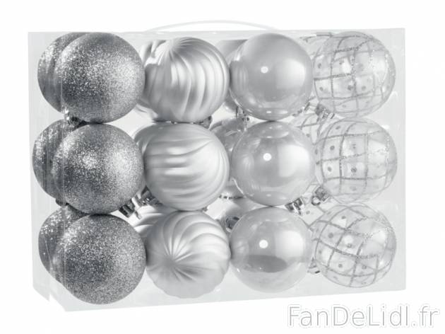 24 boules , prezzo 4.99 € per Le lot au choix