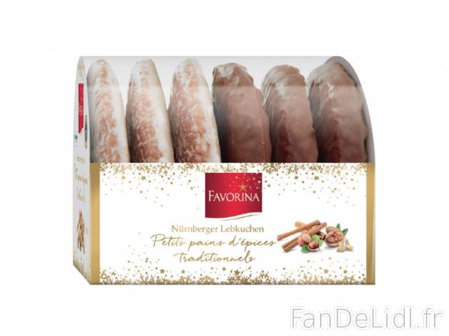 Pain d’épices de Nuremberg , prezzo 1.79 € per 300 g, 1 kg = 5,97 € EUR.
