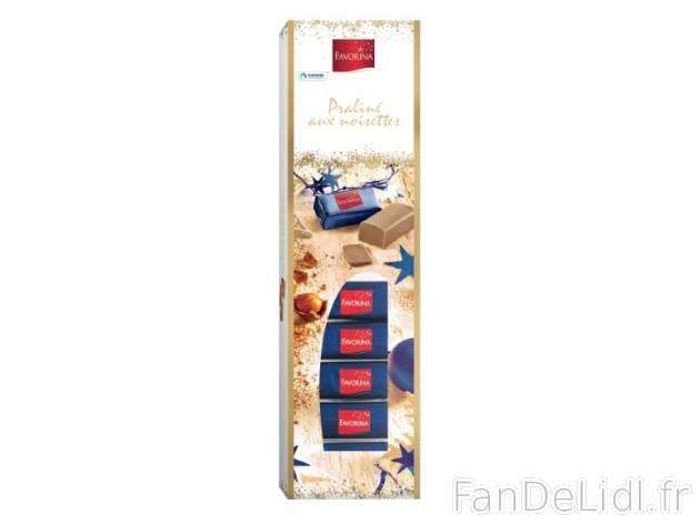 Assortiment de chocolats , prezzo 1.19 € per 125 g, 1 kg = 9,52 € EUR. 
- Mini ...