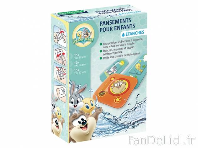 Pansements étanches , prezzo 0.99 € per Le set au choix 
- Contient : 15 pansements ...