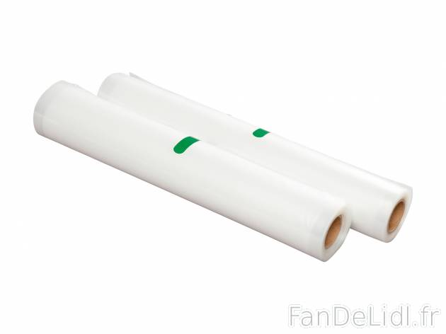 Film pour appareil de mise sous vide , le prix 5.99 € 
- Film adapté à la cuisson ...