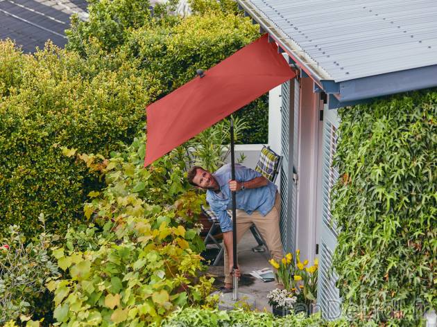 Parasol , le prix 19.99 € 
- Ex. 100 % polyester
- Structure en acier
- Hauteur ...