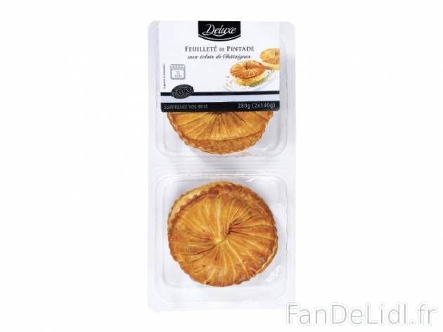 2 feuilletés , prezzo 2.99 € per 280 g au choix, 1 kg = 10,68 € EUR. 
- Au ...