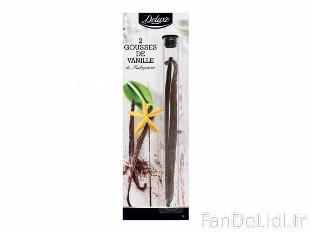 2 gousses de vanille de Madagascar , prezzo 1.99 € per 2 gousses