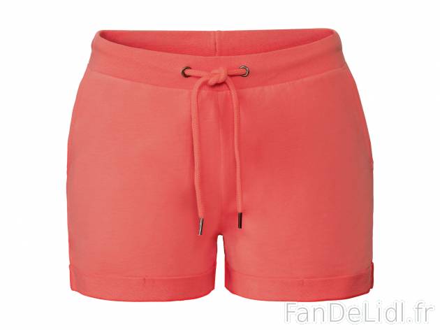 Short , le prix 4.99 € 
- Du S au XL selon modèle.
- Ex. 80 % coton et 20 % ...