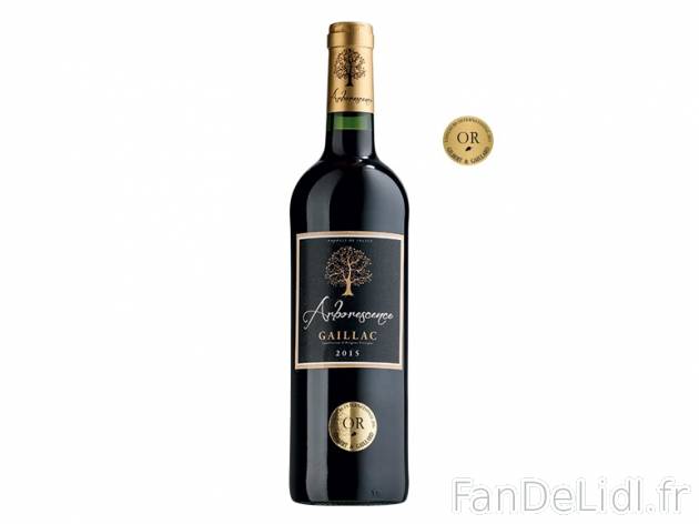 Gaillac Arborescence 2015 AOP , prezzo 11.56 &#8364; per Soit le lot de 6 bouteilles, ...