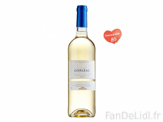 Sainte-Croix-Du-Mont Château Dorléac 2015 AOP , prezzo 4.99 &#8364; 
- Temp&eacute;rature ...