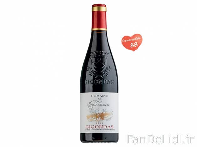 Gigondas Domaine dela Bruissière 2015 AOP , prezzo 9.79 &#8364; 
- Temp&eacute;rature ...