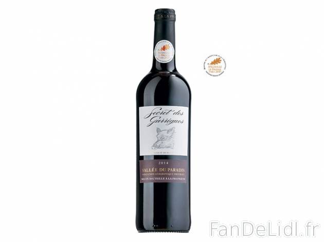 Vallée du Paradis Secret des Garrigues 2014 IGP , prezzo 3.49 &#8364; 
- Temp&eacute;rature ...