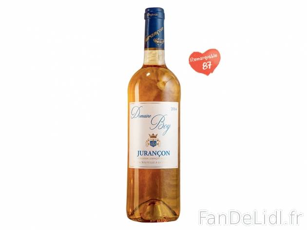 Jurançon doux Domaine Boy 2014 AOP , prezzo 6.79 &#8364; 
- Temp&eacute;rature ...