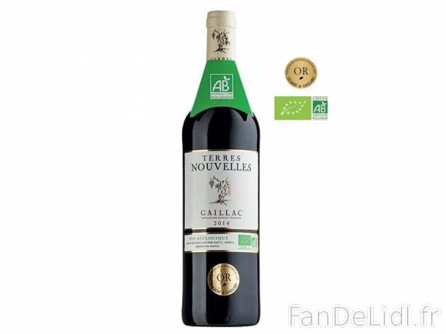 Gaillac Bio Terres Nouvelles 2014 AOP , prezzo 3.29 &#8364; 
- Temp&eacute;rature ...