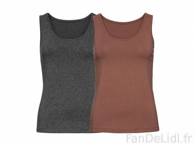 Débardeur , le prix 5.99 € 
- Lot de 2
- Soit 3 € l&apos;unité 
- ...