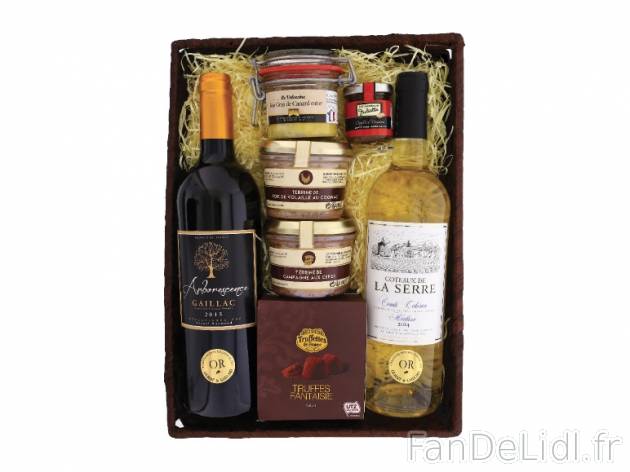 Grande corbeille de dégustation , prezzo 19.99 € per La corbeille 
- Composée ...