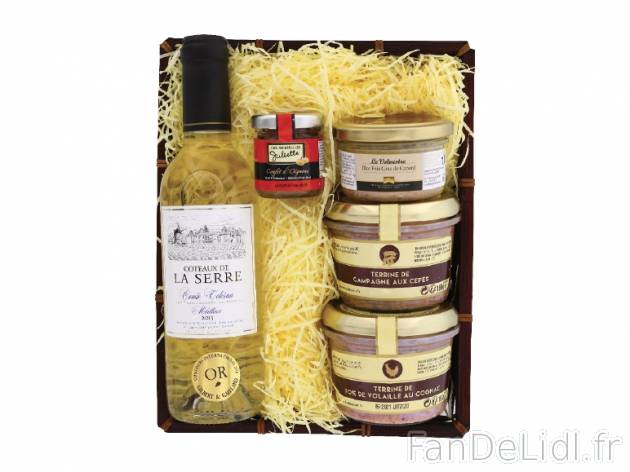 Petite corbeille de dégustation , prezzo 9.99 € per La corbeille 
- Composée ...