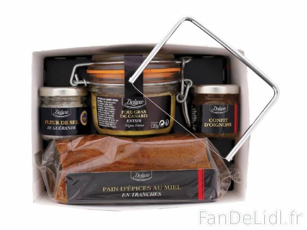 Coffret dégustation foie gras , prezzo 12.99 € per Le coffret 
- Composé d’un ...
