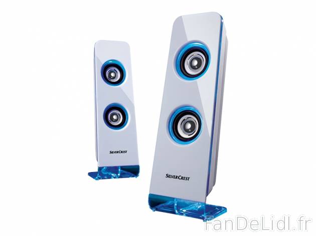 2 enceintes avec éclairage commutable , prezzo 9.99 € per L&apos;unité au ...