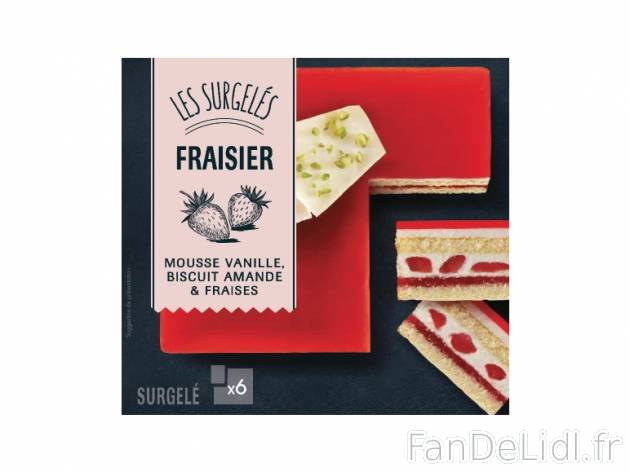 Fraisier , prezzo 4.99 € per 465 g, 1 kg = 10,73 € EUR.