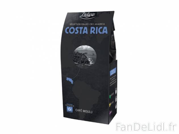 Café moulu grand cru arabica , prezzo 2.49 € per 200 g au choix, 1 kg = 12,45 ...
