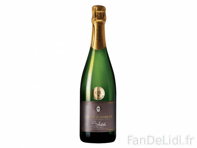 Crémant de Bordeaux Brut Blanc ou Rosé AOC , prezzo 4.99 € per L&apos;unité ...