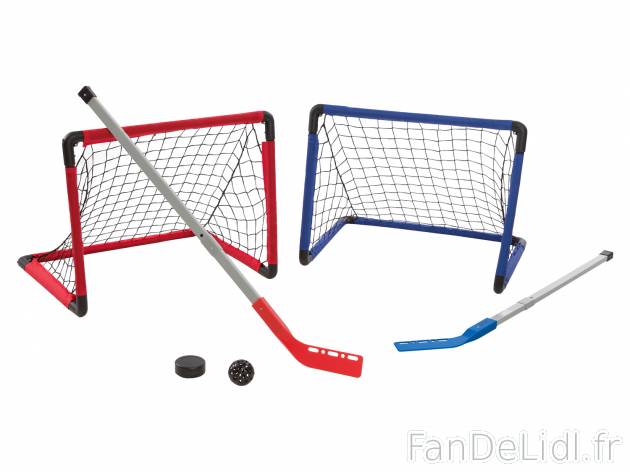 Jeu sportif d’extérieur , le prix 19.99 € 
- Au choix : set de street hockey, ...