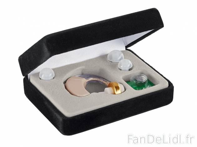 Appareil auditif , prezzo 19.99 € per Le set 
- Amplifie le volume des sons en ...