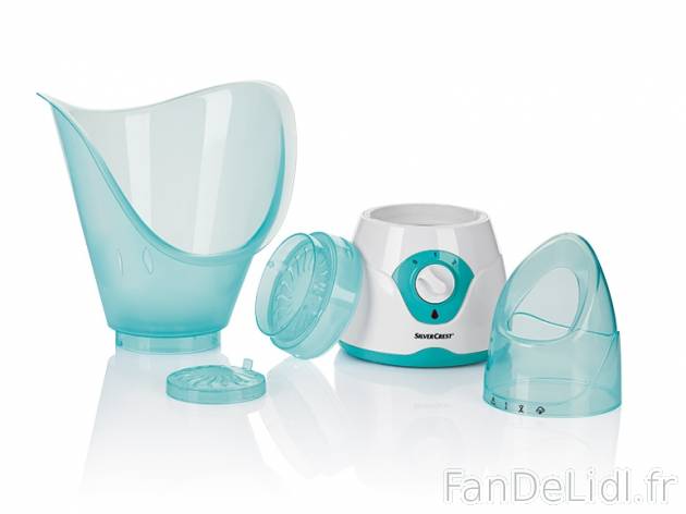 Sauna facial , prezzo 14.99 € per L&apos;unité 
- 2 niveaux de puissance, ...