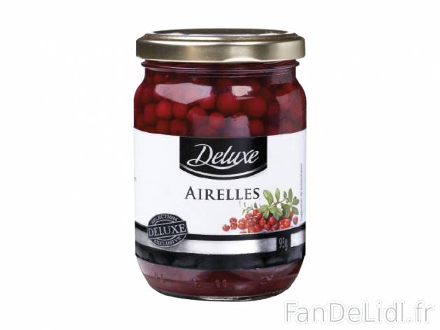 Airelles , prezzo 1.99 € per 95 g (PNE), 1 kg = 20,95 € EUR.