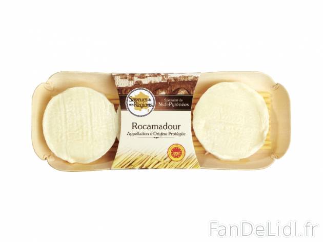 3 rocamadour AOP , prezzo 2.09 € per 105 g, 1 kg = 19,90 € EUR. 
- Lait de ...