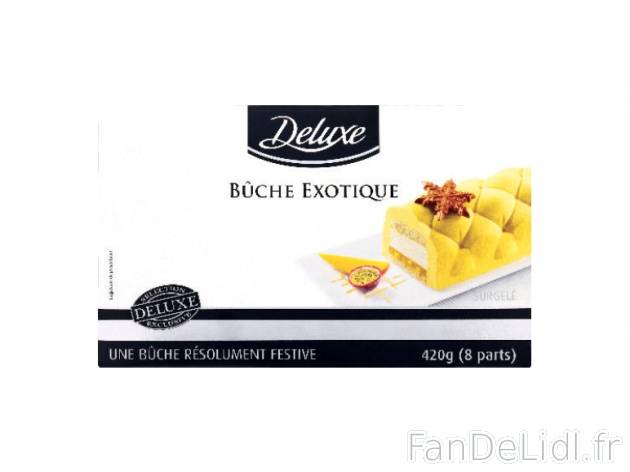 Bûche exotique , prezzo 5.49 € per 420 g, 1 kg = 13,07 € EUR.