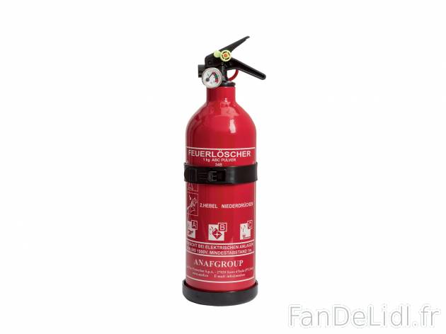 Extincteur à pression permanente , le prix 9.99 € 
- Dont 2,16 € d&apos;éco-participation ...