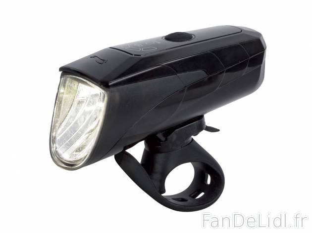 Éclairage LED pour vélo , le prix 14.99 € 
- Puissance lumineuse réglable ...