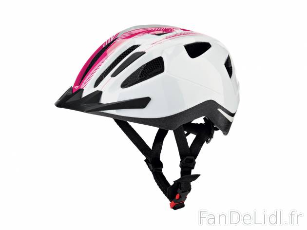 Casque de vélo , le prix 12.99 € 
- Du S/M au L/XL selon modèle
- Coque extérieure ...